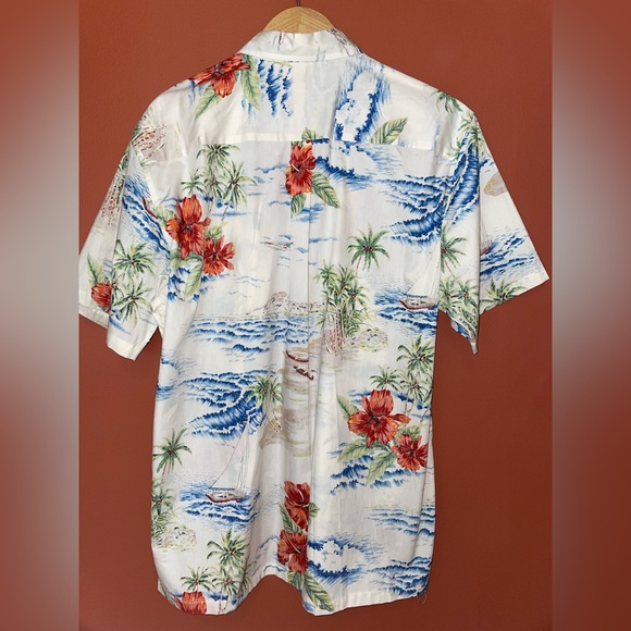 NWT Hawaiian shirt. Men’s large. - Picture 3 of 4